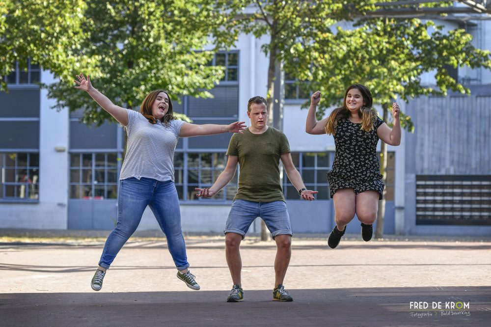 spontane familie fotoshoot op Strijp S Eindhoven